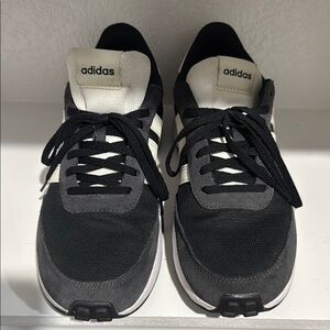 Adidas Black and White Sneakers